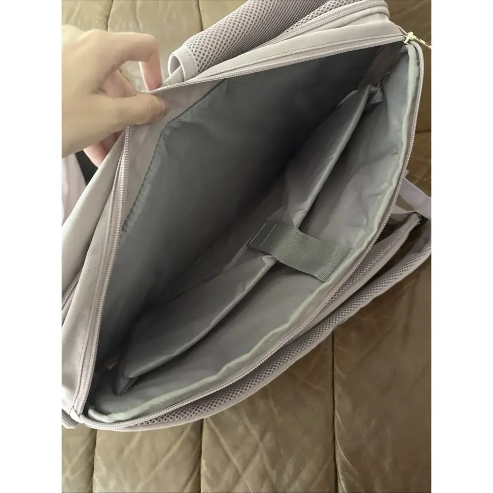 Swissdigital Design Multi-functional 2-In-1 Travel Backpack/Suitcase Mauve Pink